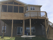 Three Season Porch and Deck - Cedar
